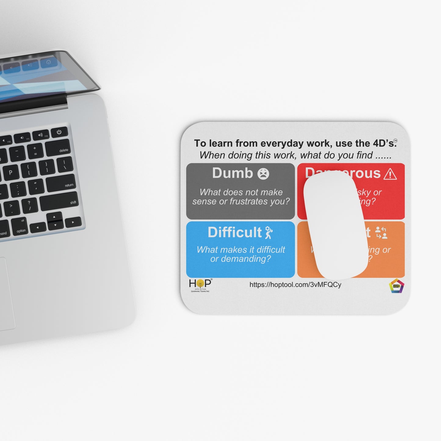 4D Learning Mouse Pad — A tool for thinking, disguised as a mouse pad